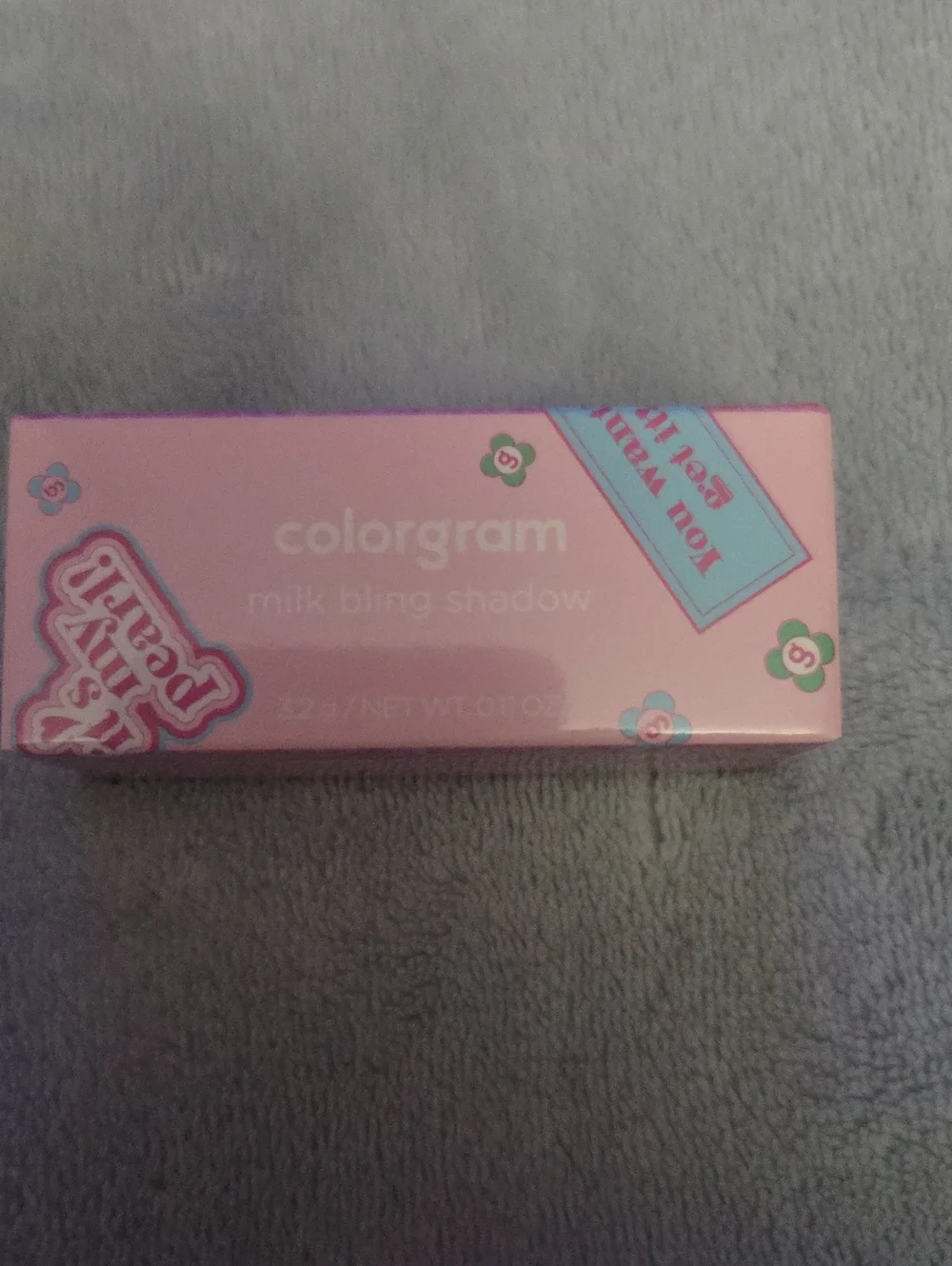 Milk Bling Shadow Lip Balm & Gloss - Brown NWOT